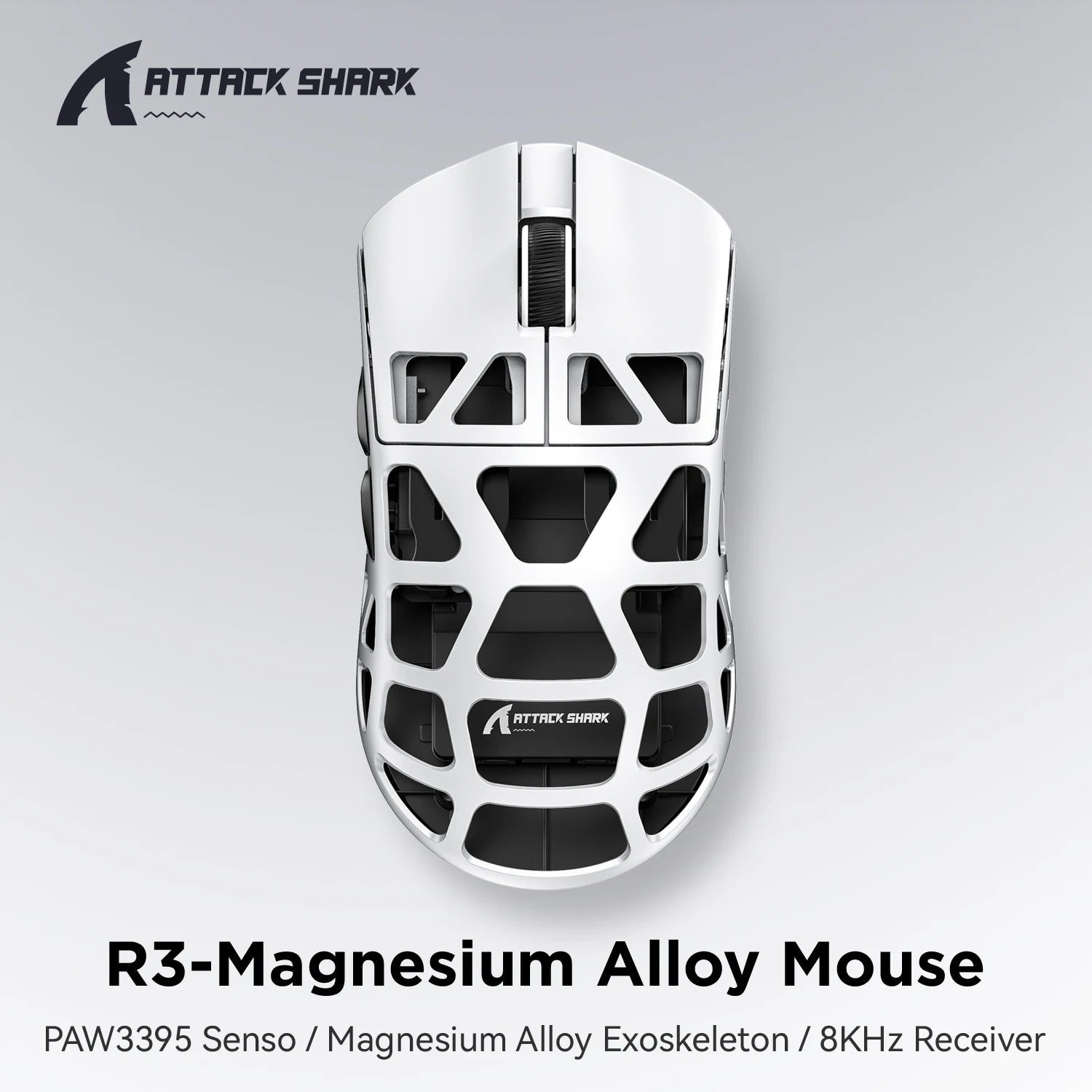 Attack Shark R3: Magnesium Series 8K Hz Wireless Mouse