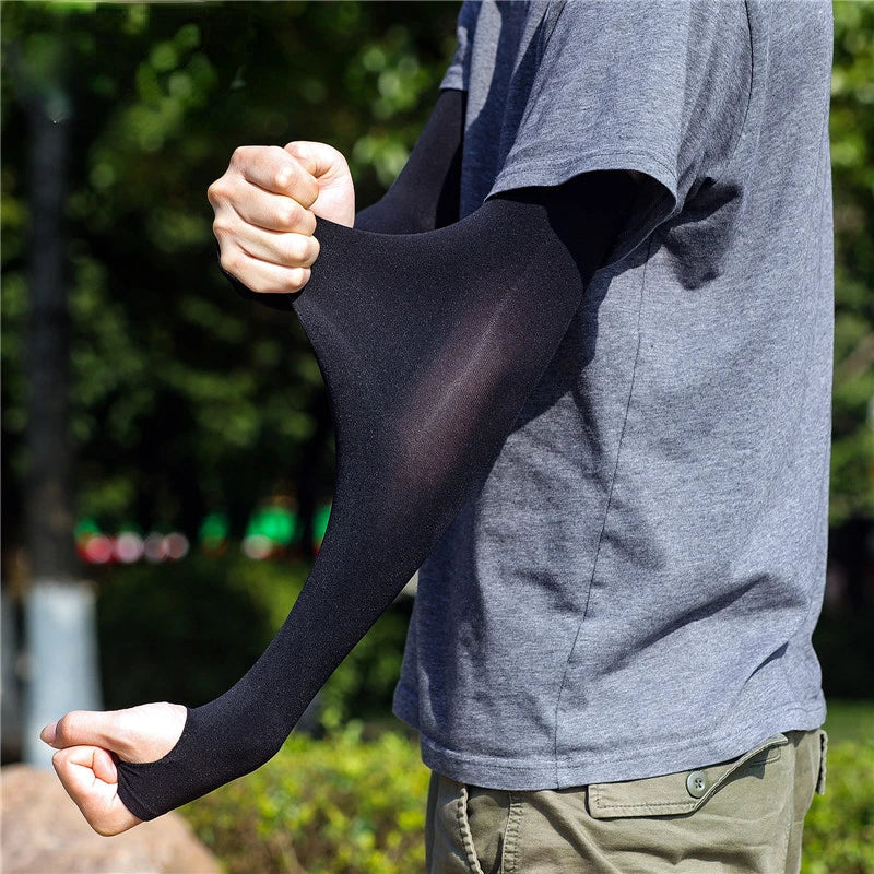 IceSilk Pro: High-Elasticity Cooling Arm Sleeves