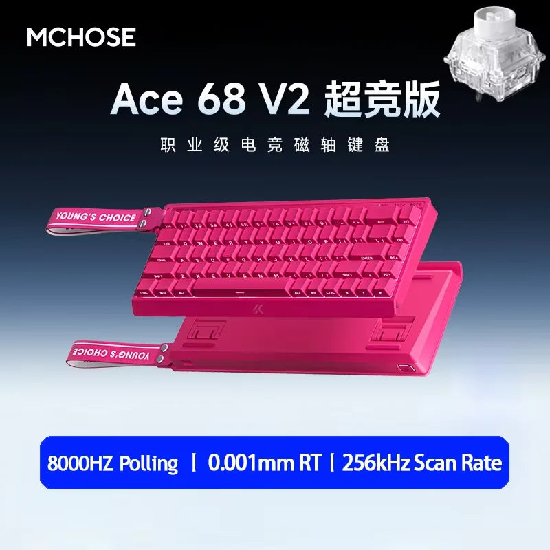 MCHOSE Ace 68 Keyboard: Hall Effect Magnetic Edition