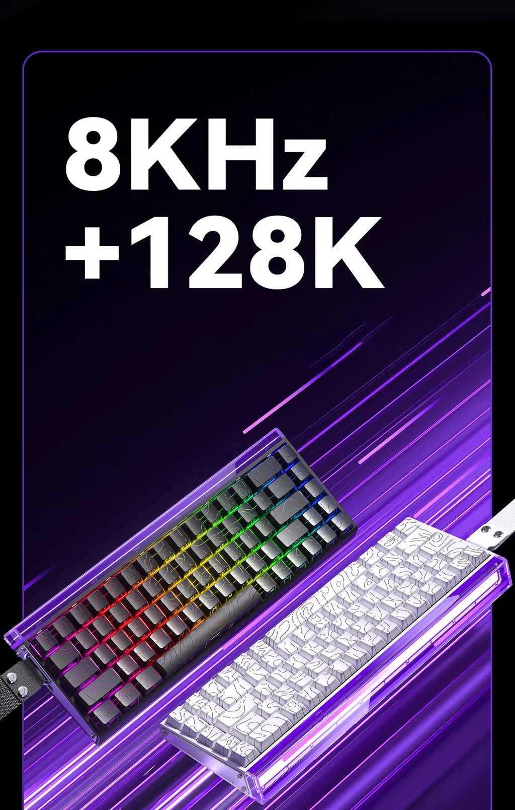 Aula Hero 68HE Keyboard: 8K Hall Effect Magnetic Edition