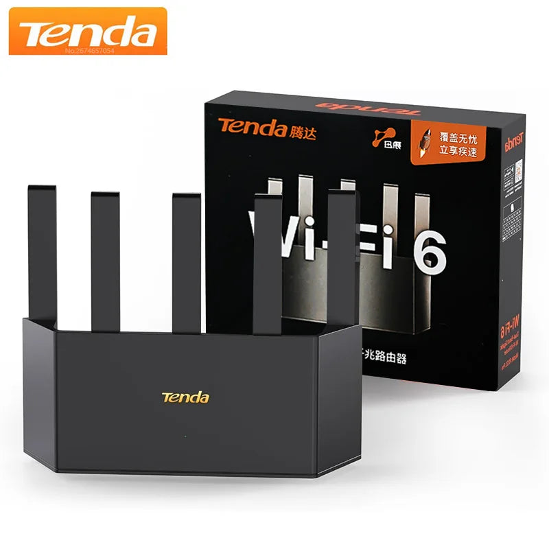 Tenda AX1500: Vertical WiFi 6 Smart Gigabit Router