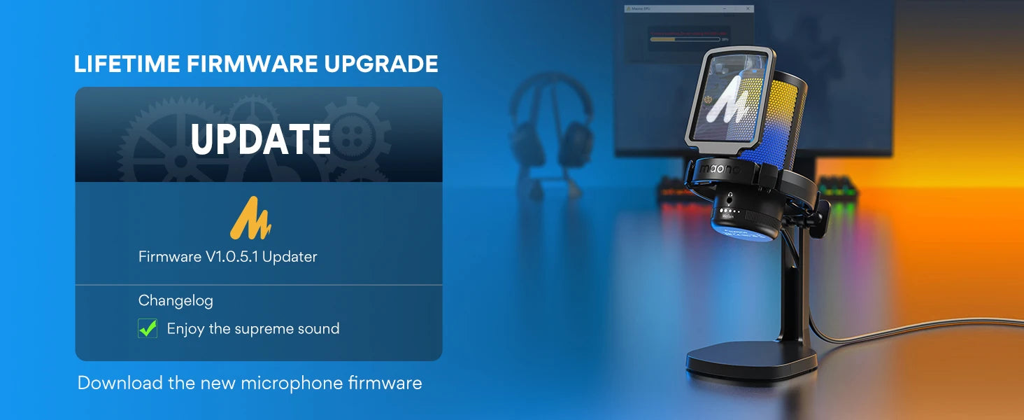 Maono DGM20 Series – Intelligent USB Gaming Mic with Noise Cancellation