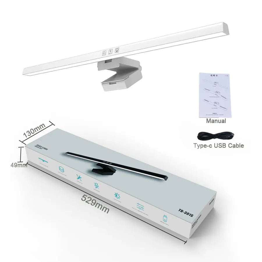 Lumina Task Light: Premium USB Monitor Bar