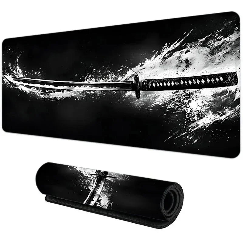 Katana Series Gaming Desk Mat – XXL Anti-Slip Keyboard & Mouse Pad