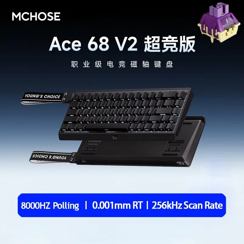 MCHOSE Ace 68 Keyboard: Hall Effect Magnetic Edition