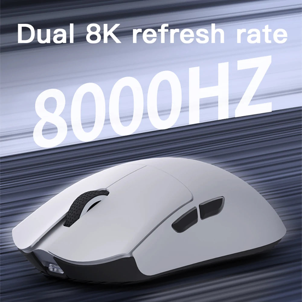 Darmoshark M3 V2 Double 8K: PAW3395 Sensor | 26K DPI Tri-Mode Mouse