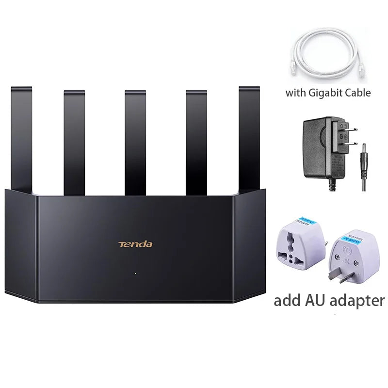 Tenda AX1500: Vertical WiFi 6 Smart Gigabit Router