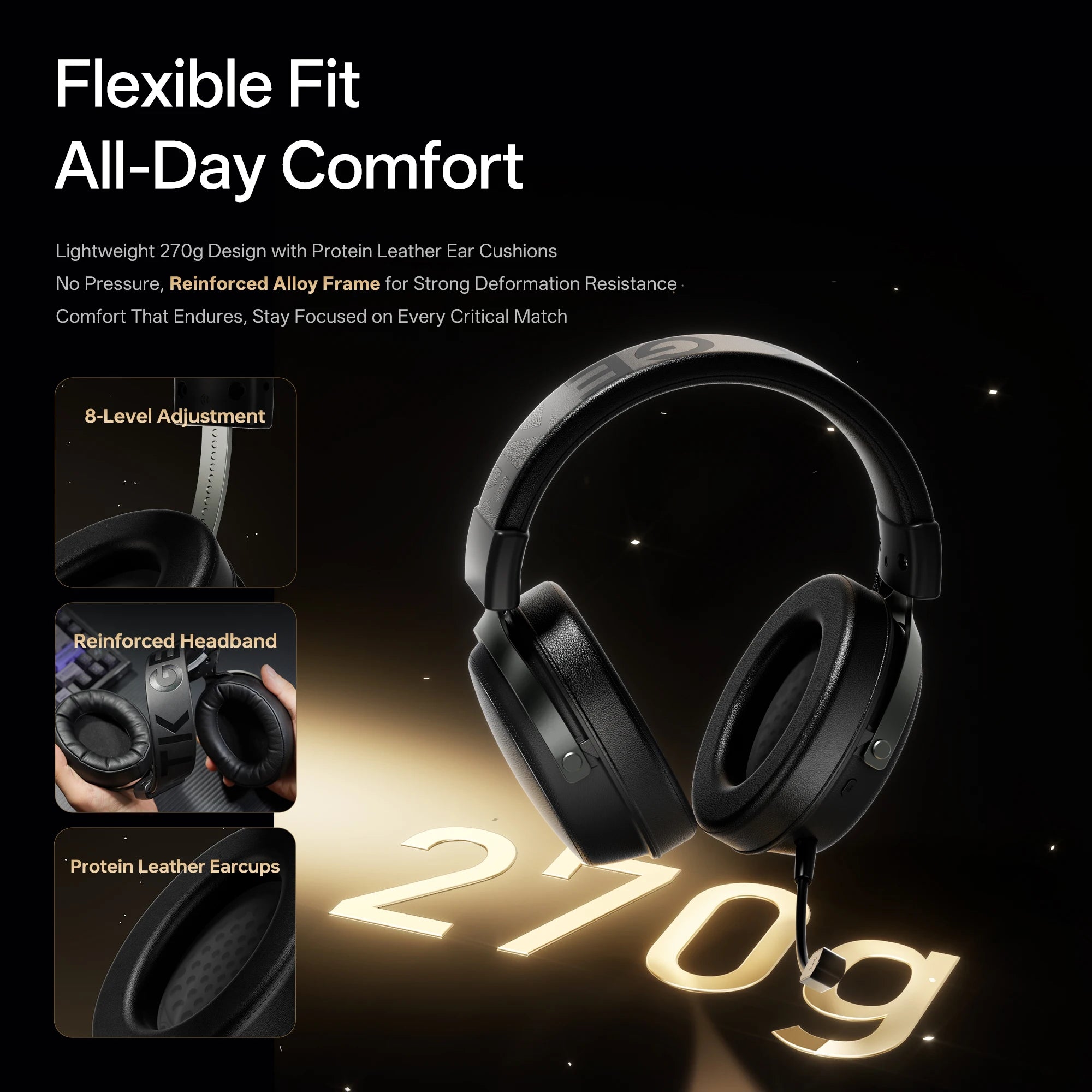 ATK N9 Pro/Ultra E-sports Edition: Low Latency 2.4GHz Wireless Headphone