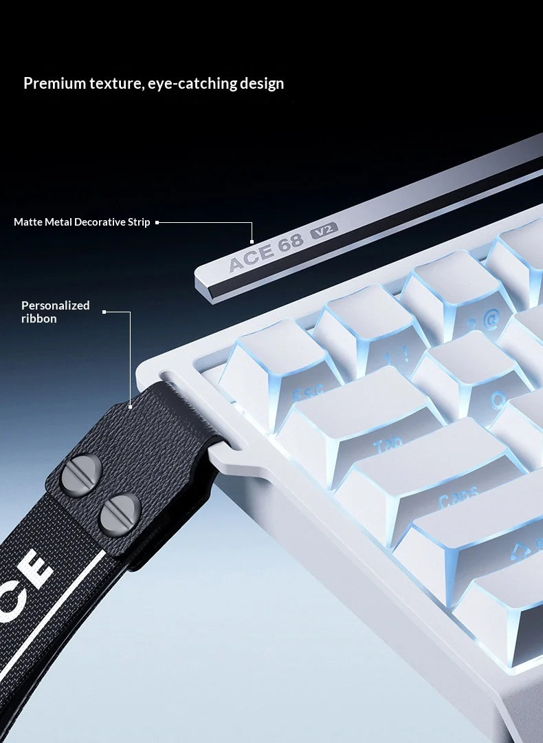MCHOSE Ace 68 Keyboard: Hall Effect Magnetic Edition