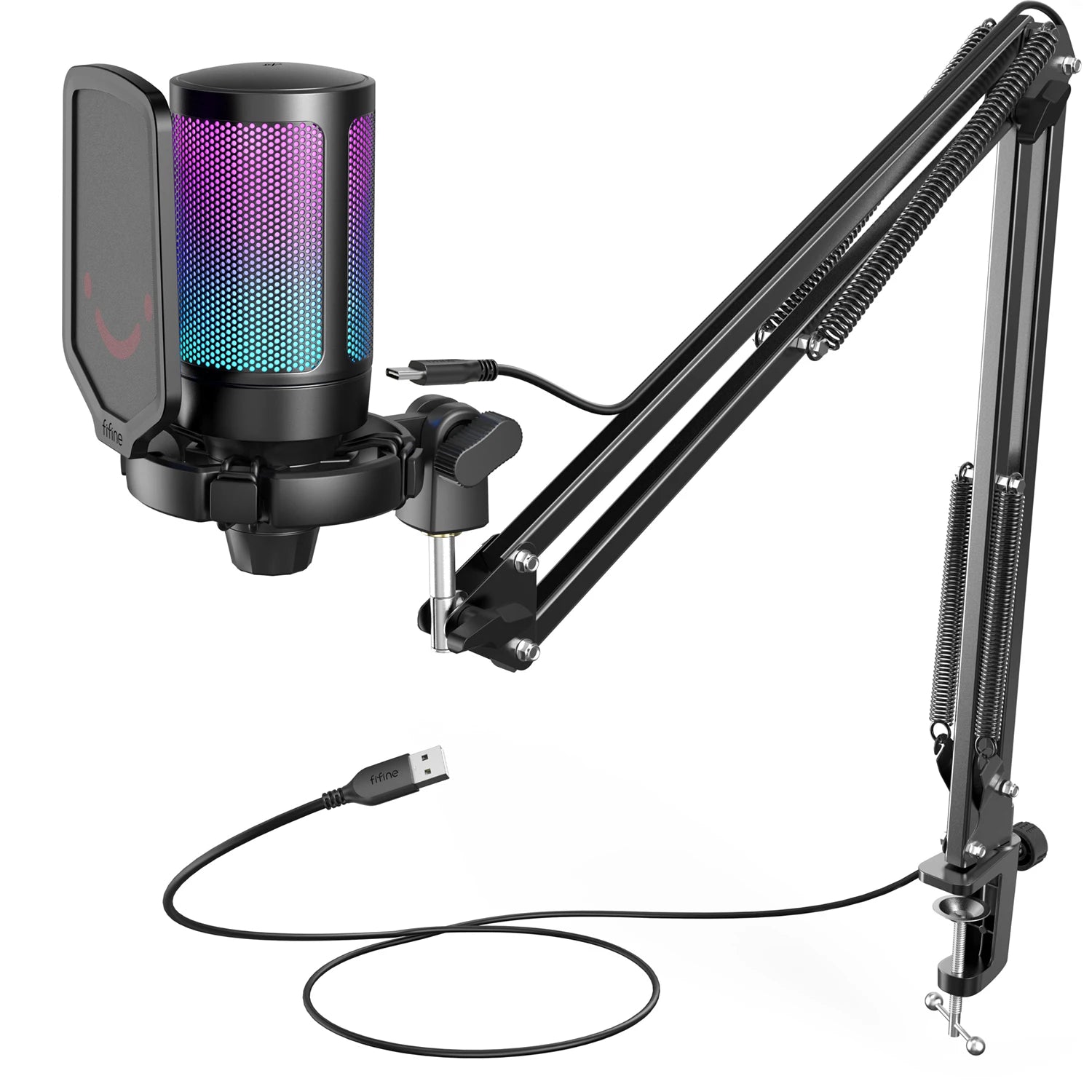 FIFINE A6T Professional USB Microphone Kit | Studio-Grade Streaming Series
