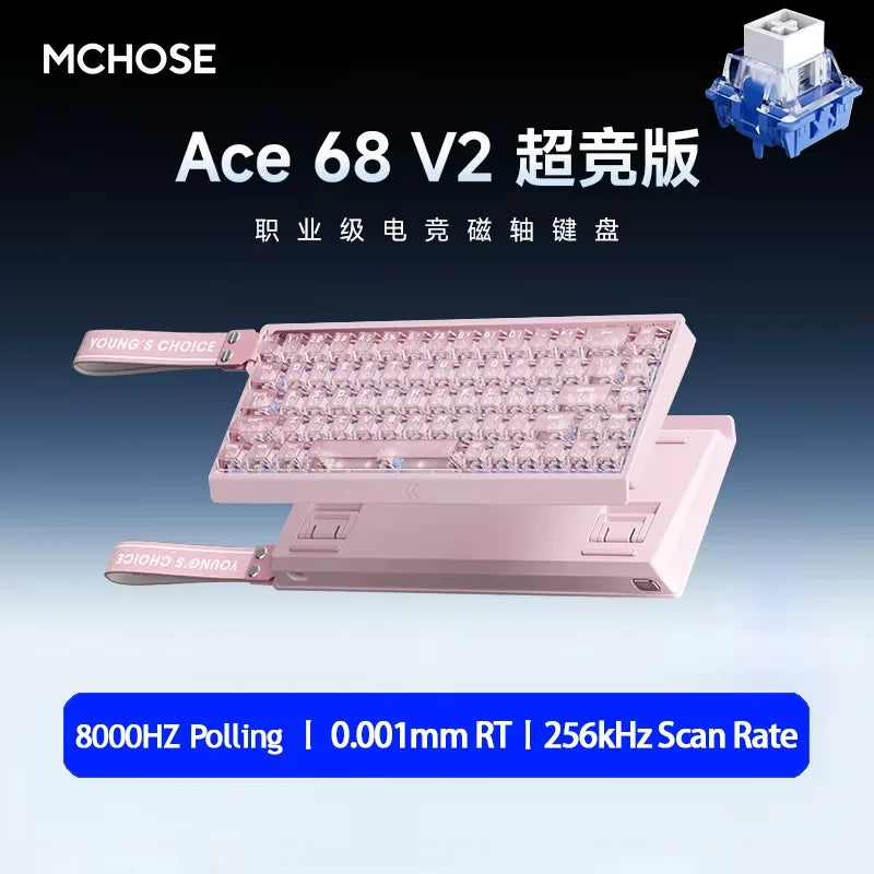 MCHOSE Ace 68 Keyboard: Hall Effect Magnetic Edition