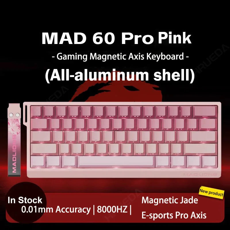 Mad 60HE Keyboard: 8K Hall Effect Magnetic Edition