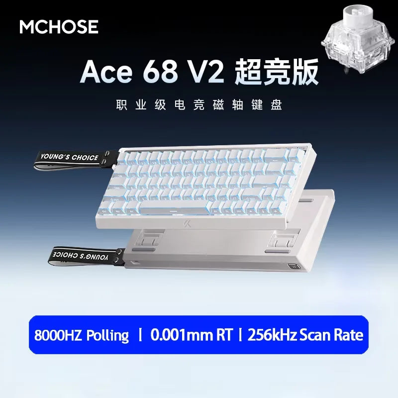 MCHOSE Ace 68 Keyboard: Hall Effect Magnetic Edition