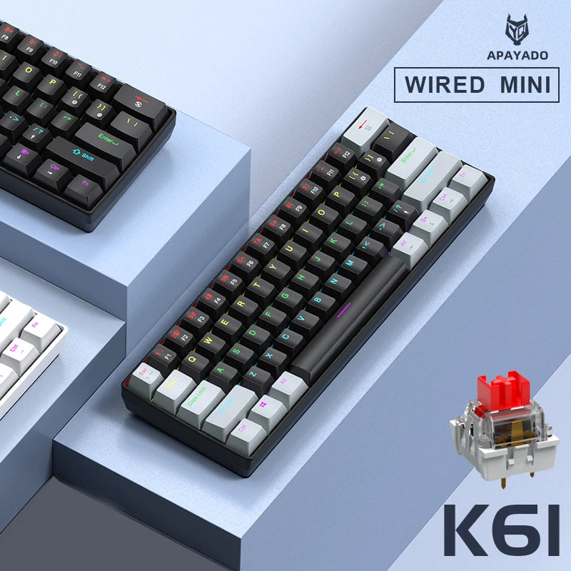 Pulse 60 Keyboard: Mechanical RGB Gaming Edition