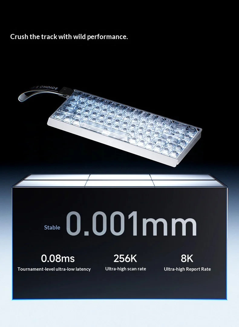 MCHOSE Ace 68 Keyboard: Hall Effect Magnetic Edition