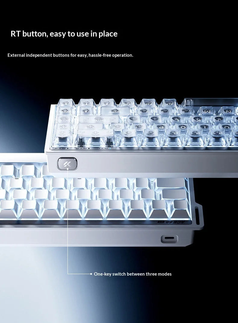 MCHOSE Ace 68 Keyboard: Hall Effect Magnetic Edition