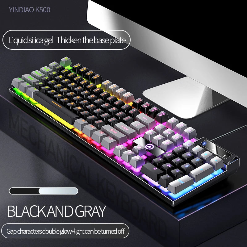 Stealth Slim Keyboard: Low-Profile RGB Full-Size Edition