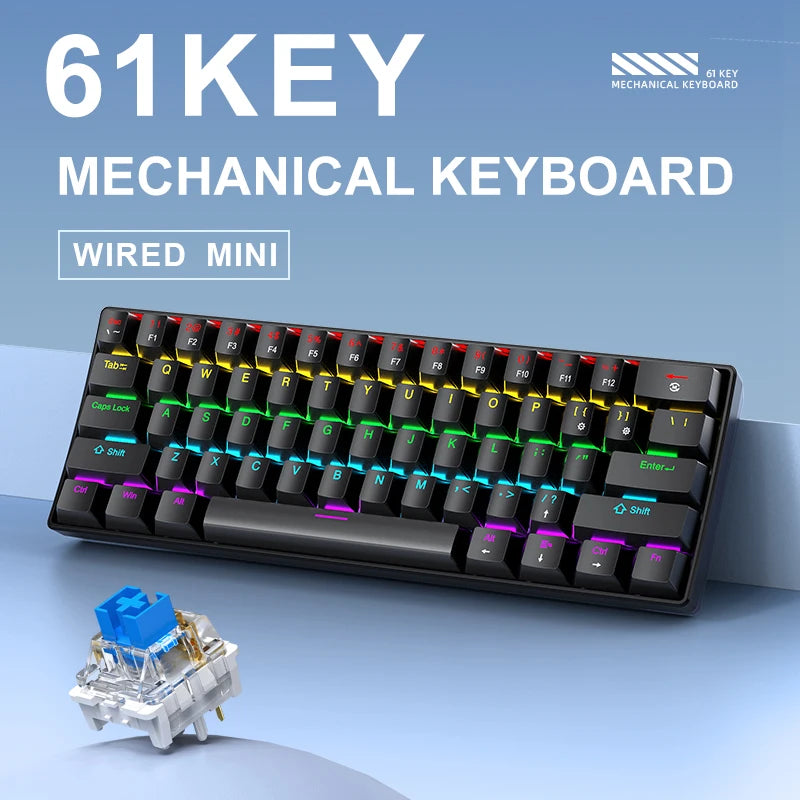 Pulse 60 Keyboard: Mechanical RGB Gaming Edition