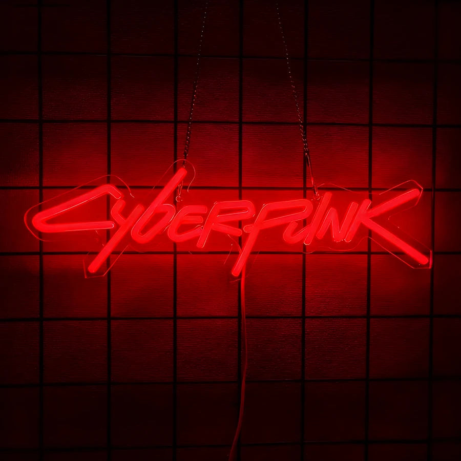 Cyberpunk Neon: Immersive 3D Gaming Wall Decor