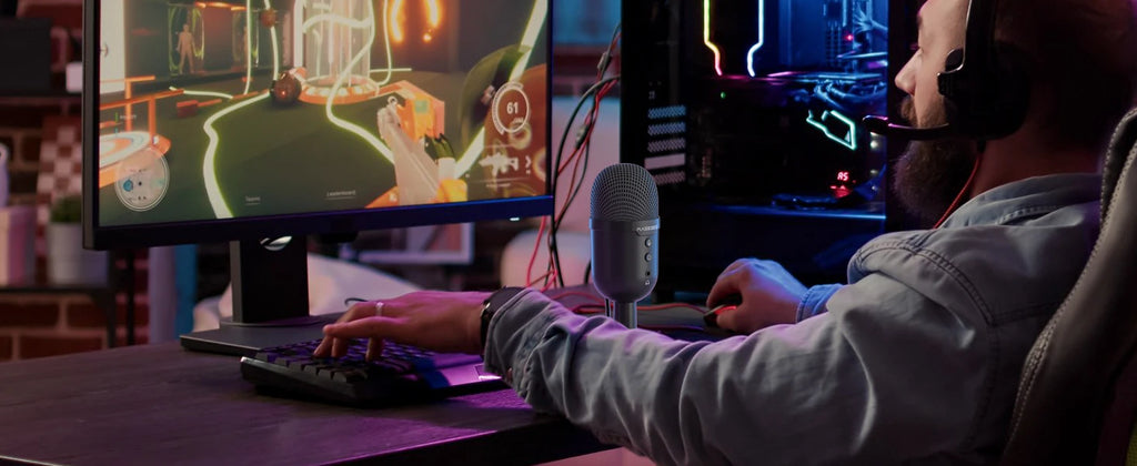 MageGee Professional USB Condenser Mic | Intelligent Noise Reduction Series
