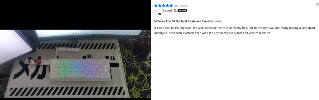 Ace 68 Pro Keyboard: 8K Hz Hall Effect Magnetic Edition