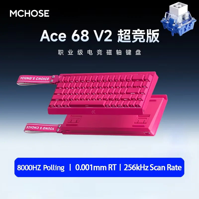 MCHOSE Ace 68 Keyboard: Hall Effect Magnetic Edition