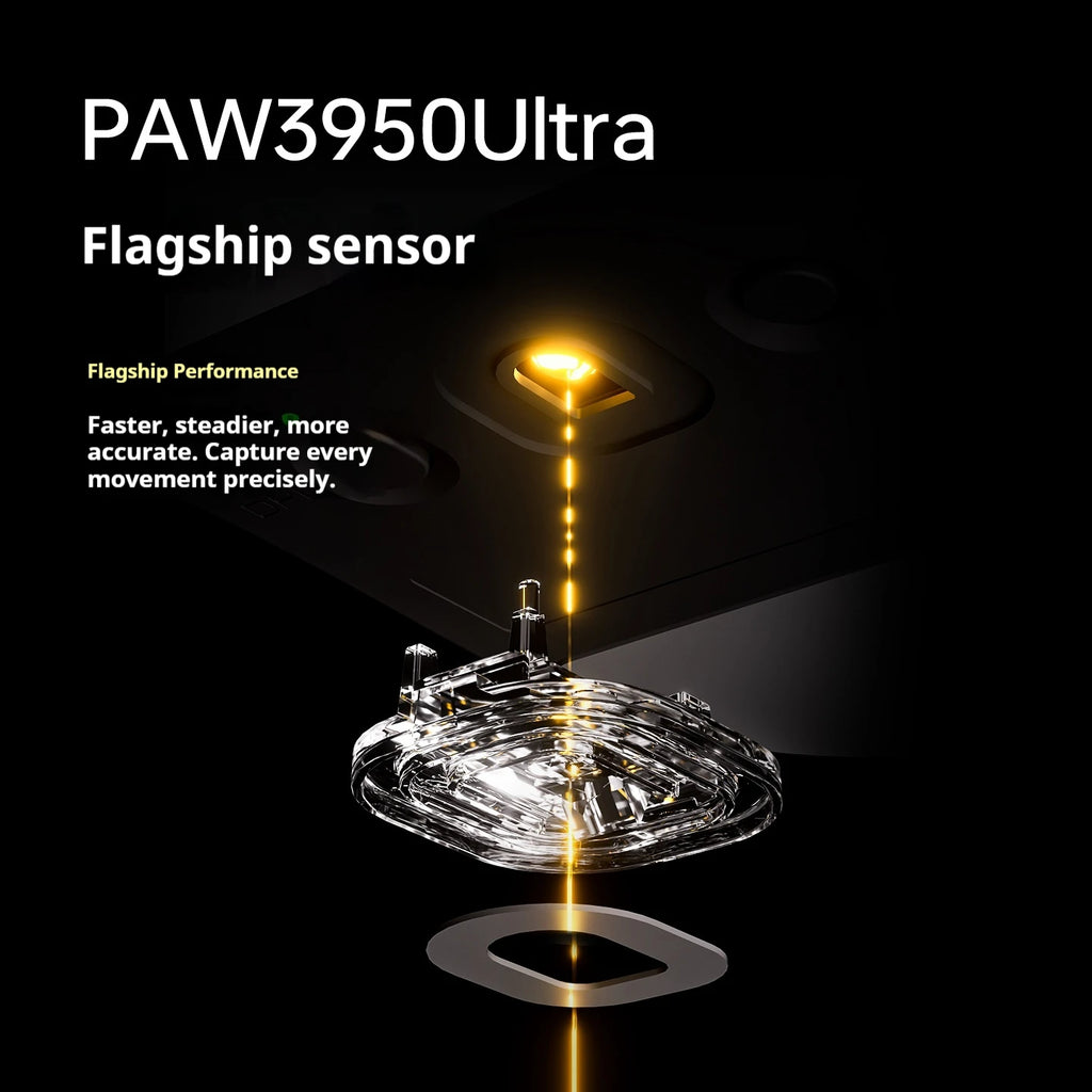 ATK Dragonfly A9 Ultimate: PAW3950 Ultra 8K Wireless Mouse