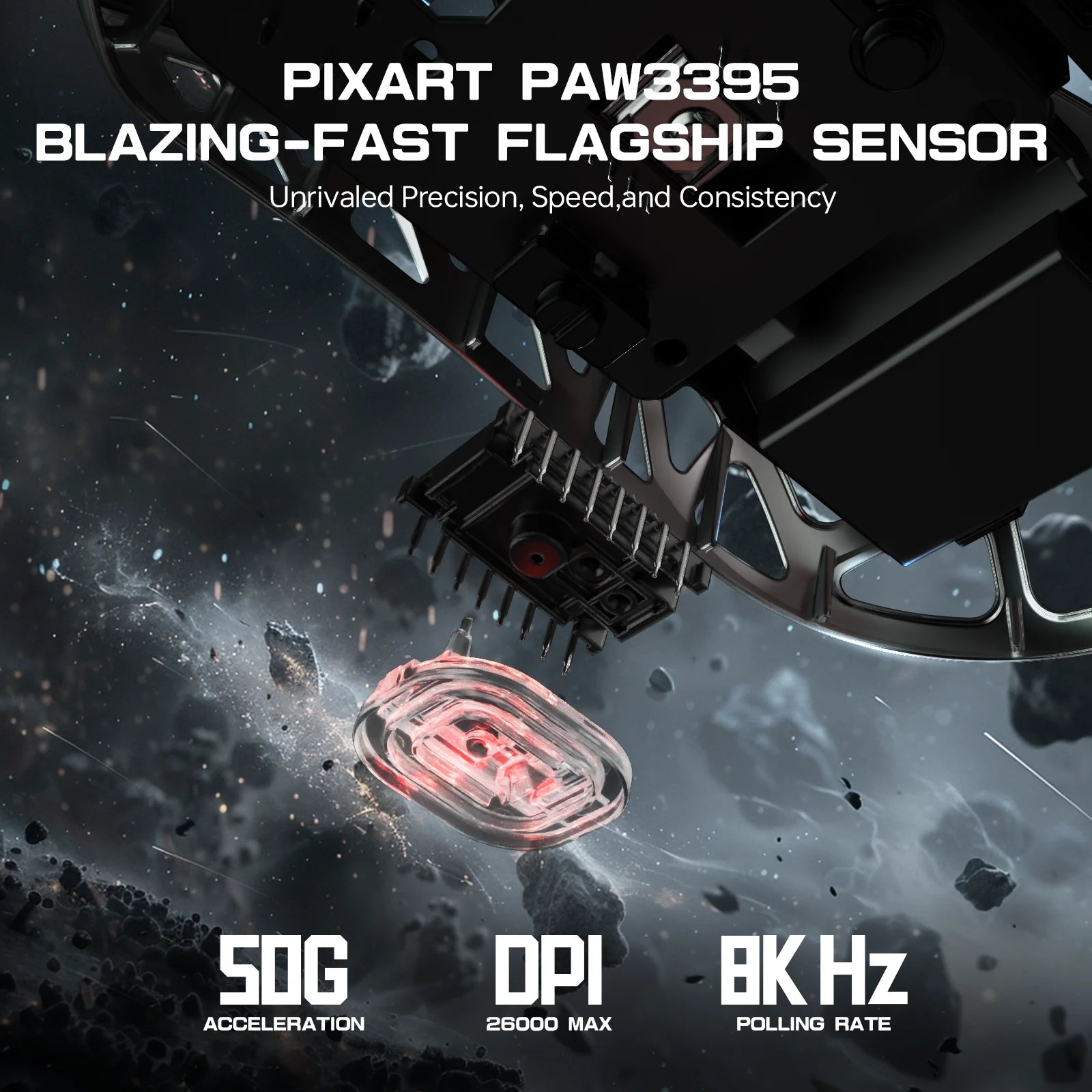 Attack Shark R3: Magnesium Series 8K Hz Wireless Mouse