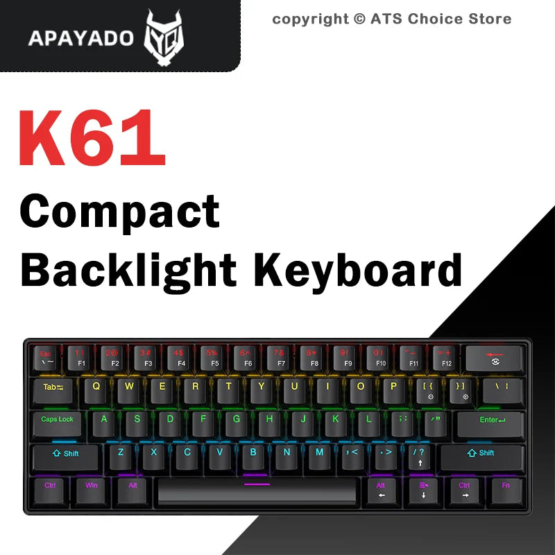Pulse 60 Keyboard: Mechanical RGB Gaming Edition