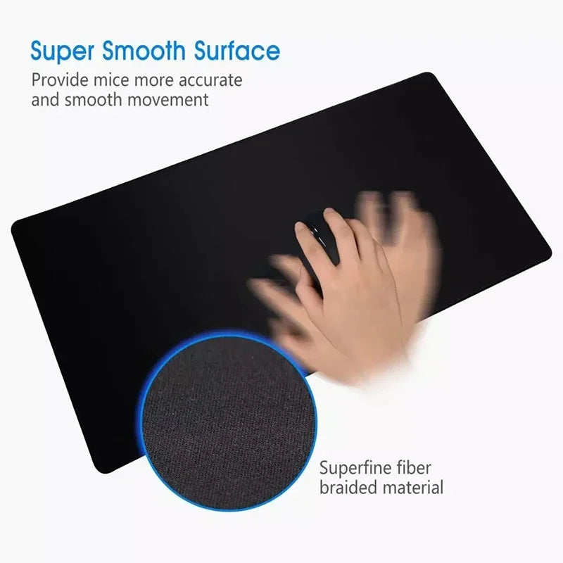 XXL Extended Mouse Pad – 90x40cm Long Desk Mat for Gaming & Work