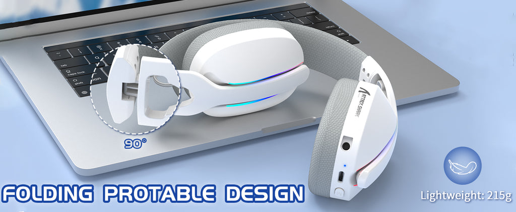 ATTACK SHARK L90 – Professional 7.2 Wireless Headset | Ultra-Light Series